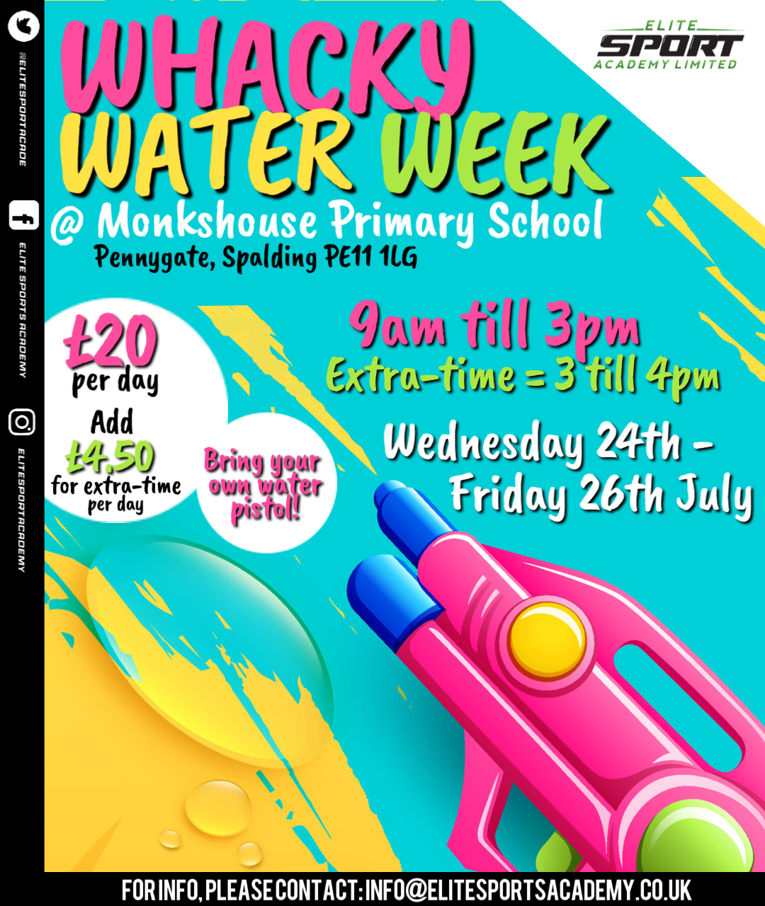Summer Whacky Water Week Spalding 