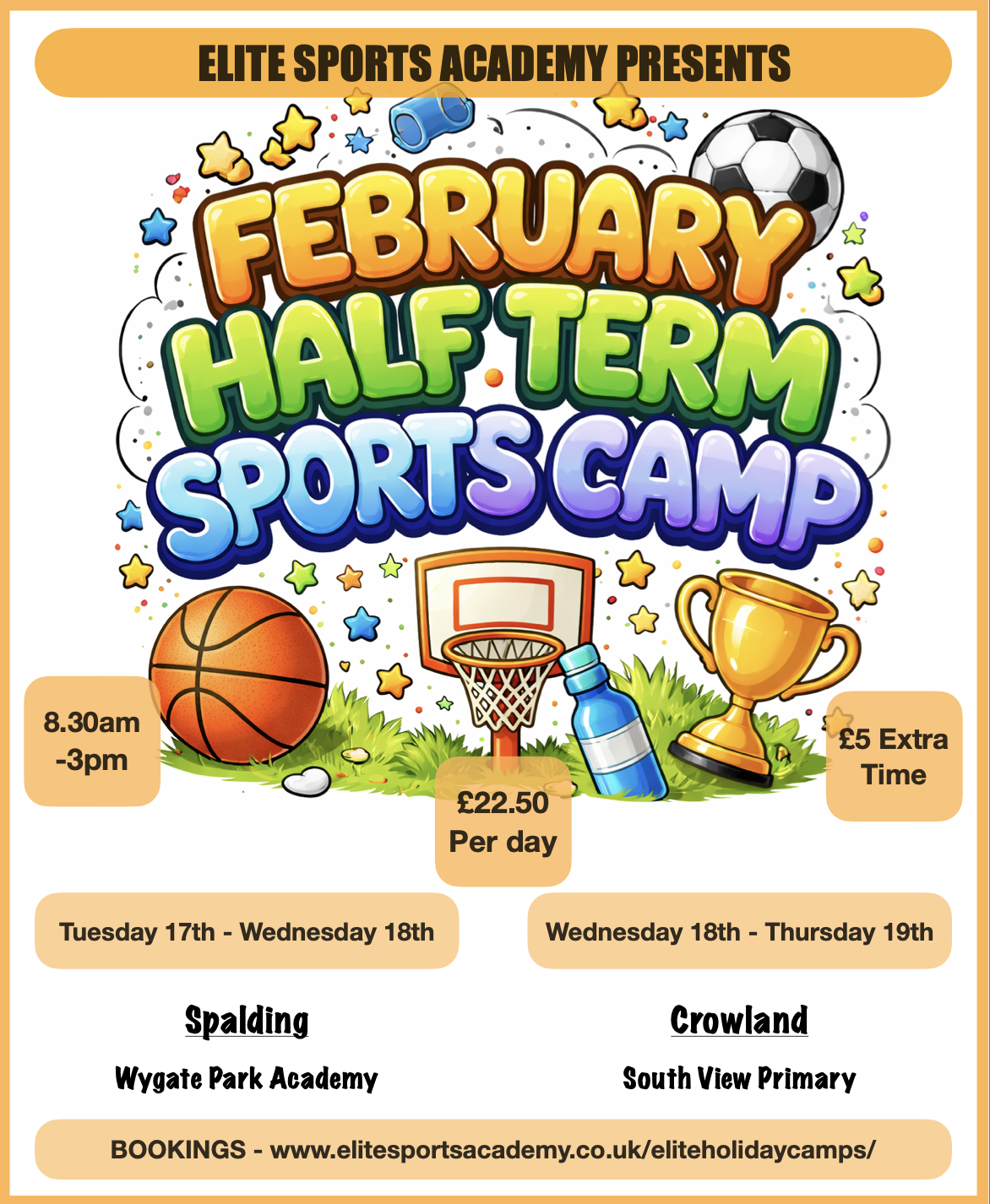 ESA Christmas Sports Camp